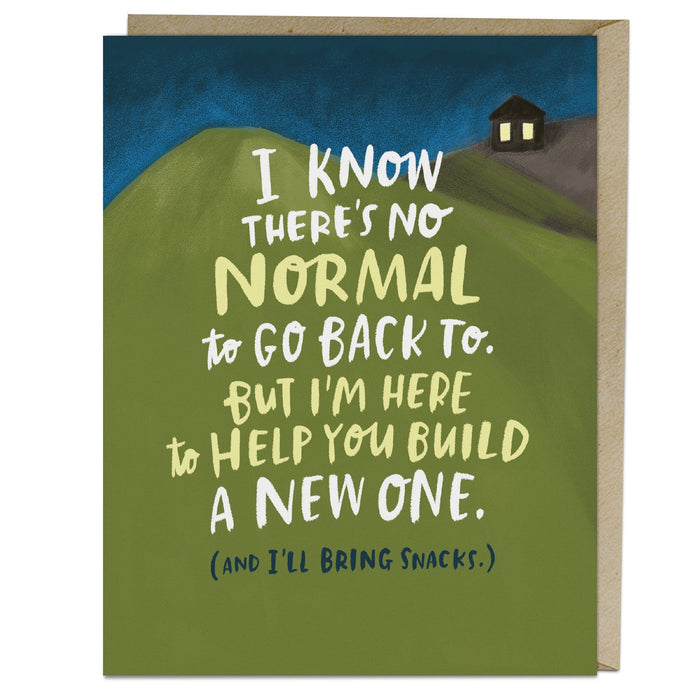 NEW NORMAL Empathy Card from Emily McDowell