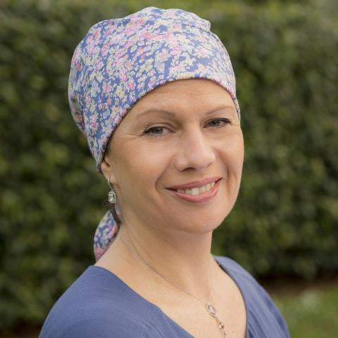 Liberty Print Chemo Headwear Headscarf