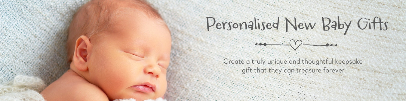 personalised new baby gifts
