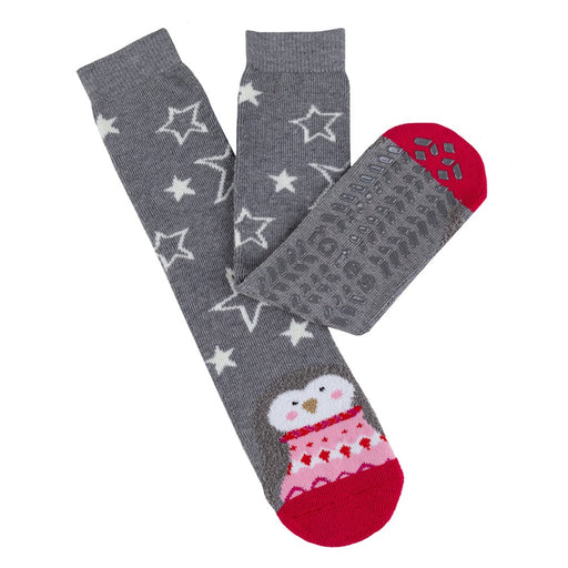 Totes Ladies Penguin Slipper Socks