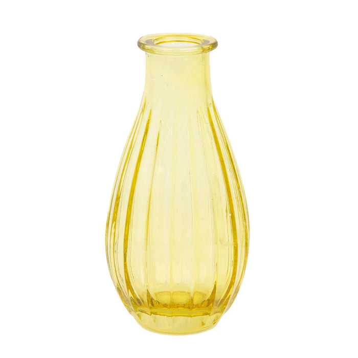 Boho Glass Bud Vase - Various Colours
