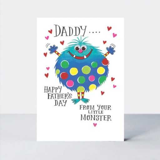 "Little Monster" Father's Day Card