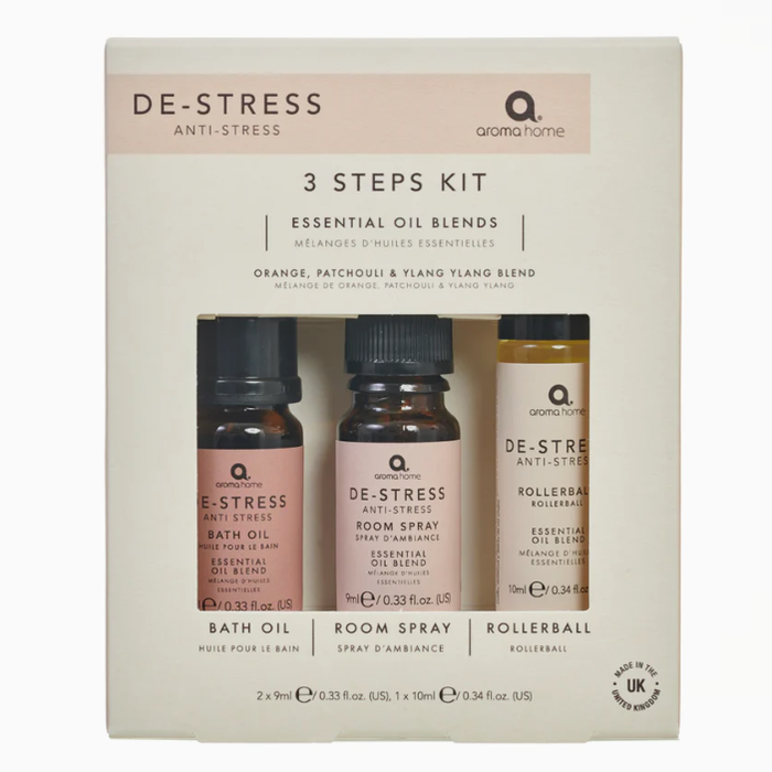 De-Stress 3 Steps Oil Kit