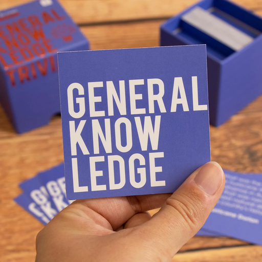 General Knowledge Trivia Cards