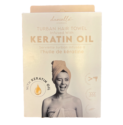 Turban Hair Towel - Various Essential Oils Keratin