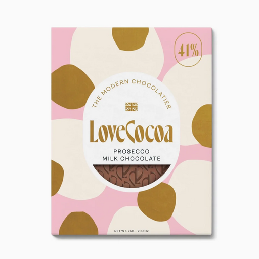 Prosecco Milk Chocolate Bar 75g