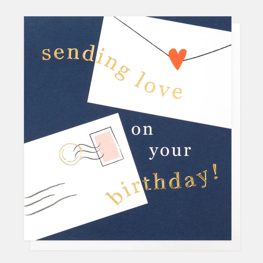 'Sending Love On Your Birthday' Card