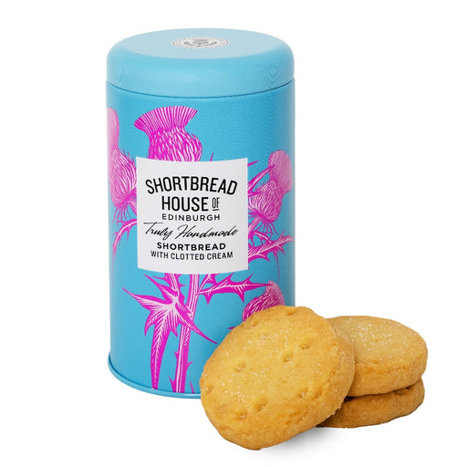 Handmade Shortbread Biscuits With Clotted Cream