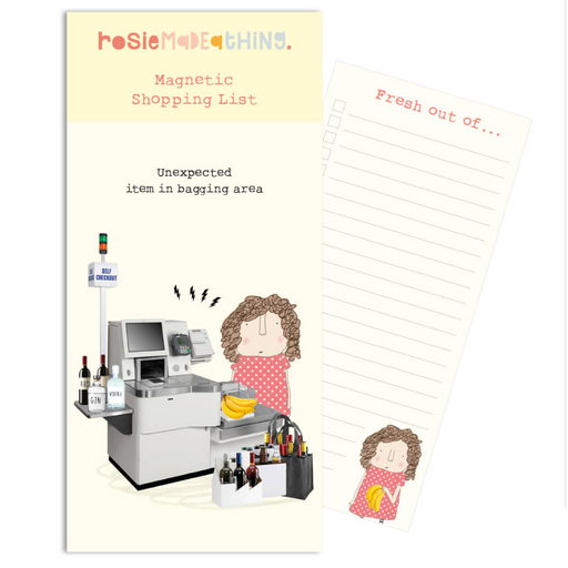 Bagging Area Magnetic Notepad