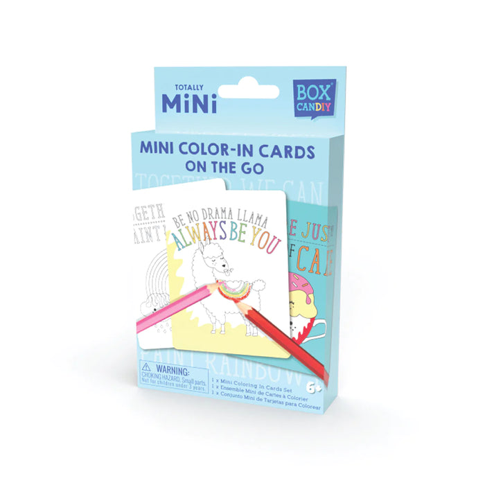 Colouring Cards Craft Set totally mini Box Candiy