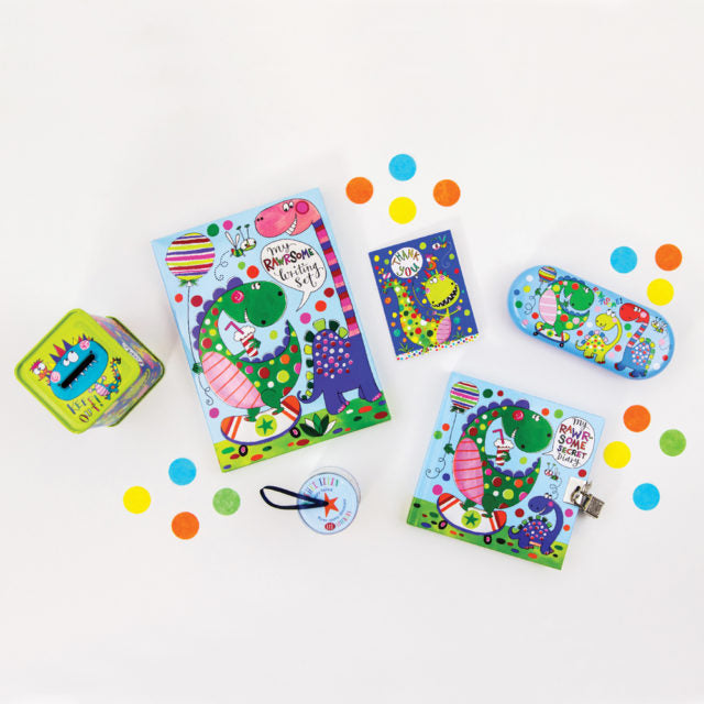 The Personalised Rawrsome Dinosaur Care Package Gift Box