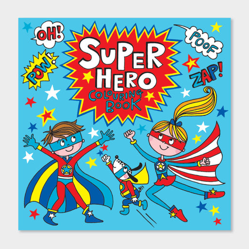 Super Hero Colouring Book Rachel Ellen