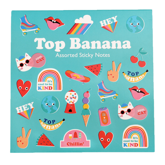 Top Banana Sticky Notes