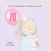 70th Birthday Girl Card