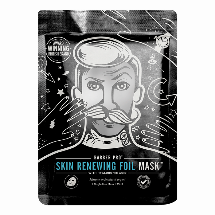 Barber Pro Men's Face Masks - Various Treatments