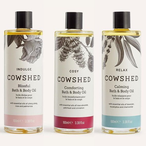 Cowshed Bath & Body Oil - Various Moods