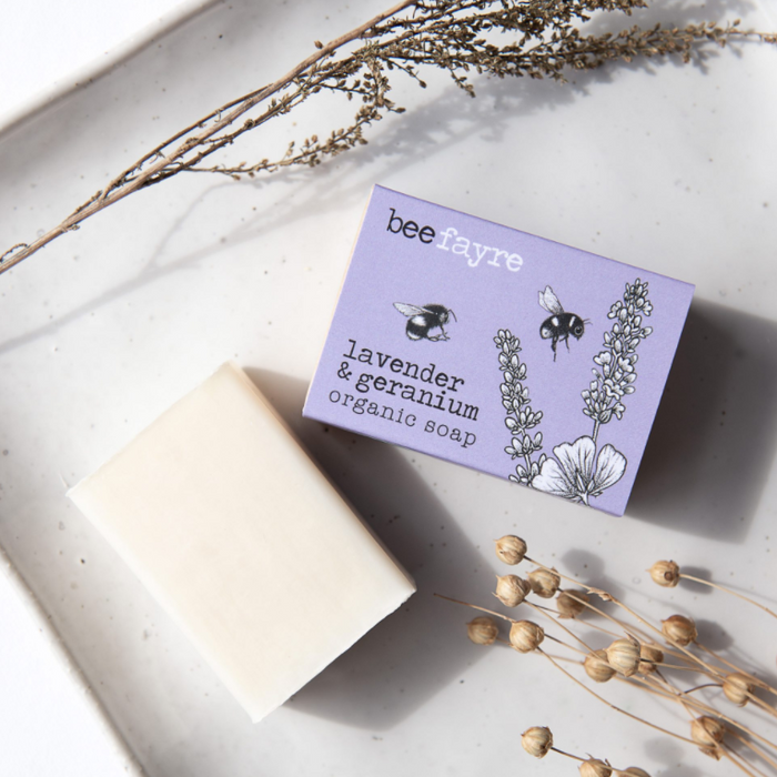 Beefayre Lavender & Geranium Soap