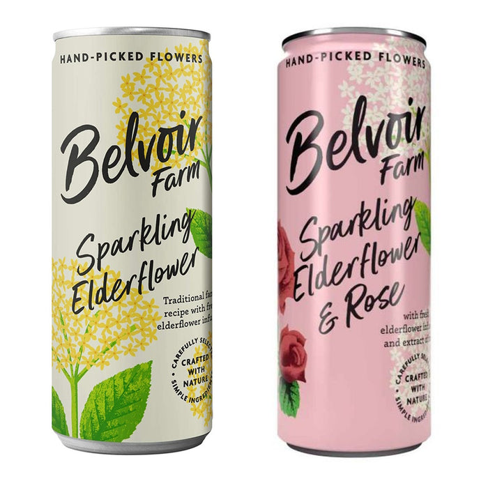 Belvoir Sparkling Elderflower Pressé - Various Flavours