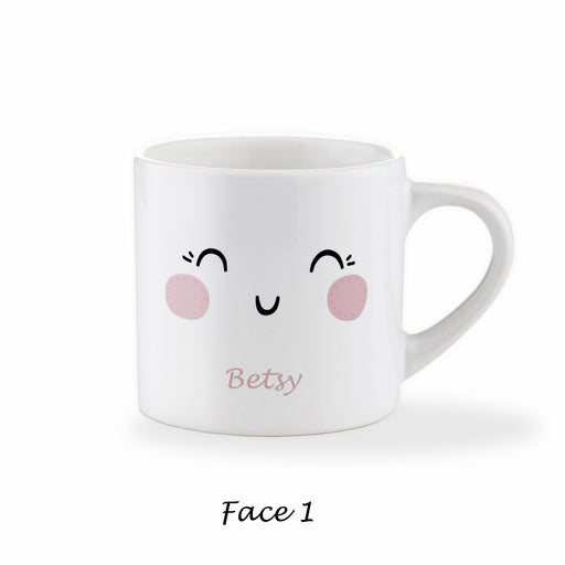 Children's Personalised Pretty Face Mug