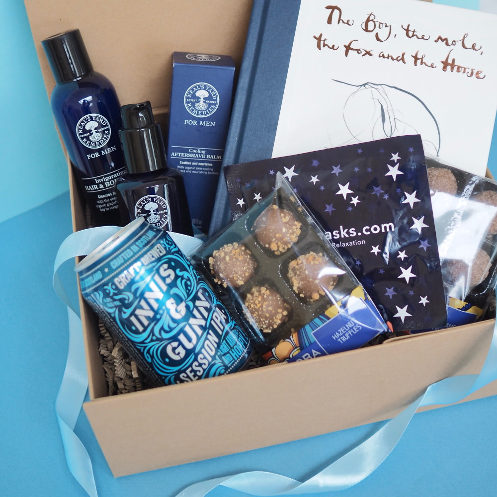 The Luxury Care Package Gift Box For Him — Not Another Bunch Of Flowers