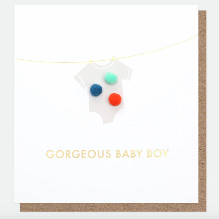 Caroline Gardner Gorgeous Baby Boy Card