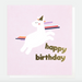 Caroline Gardner Birthday Unicorn Card
