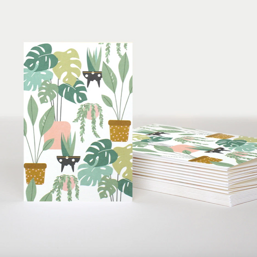 Caroline Gardner House Plants design notecards