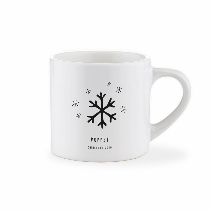 Personalised Children's Christmas Mug Snowflake