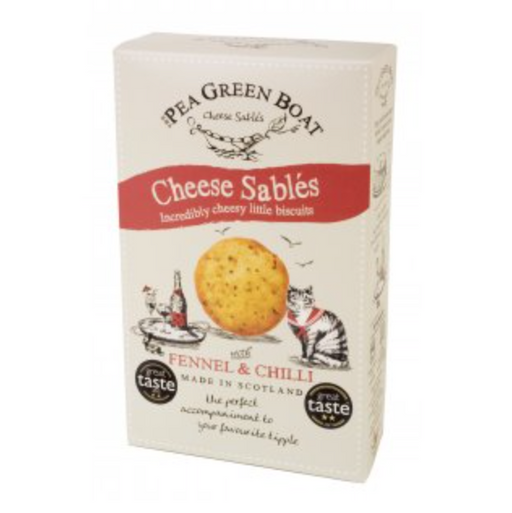 Cheese Sablés with Fennel and Chilli