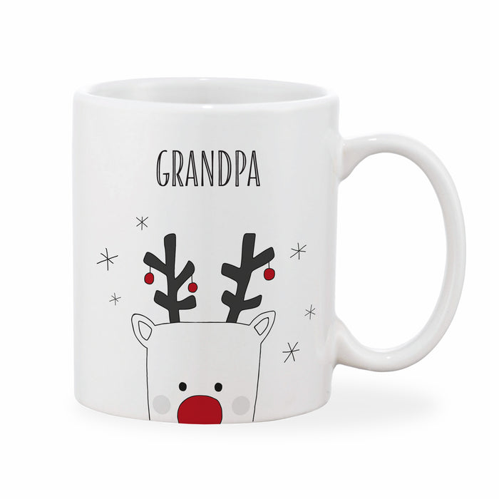 Personalised Reindeer Mug