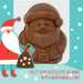 Cocoba Santa Father Christmas Milk Chocolat and Marshmallow Bombe