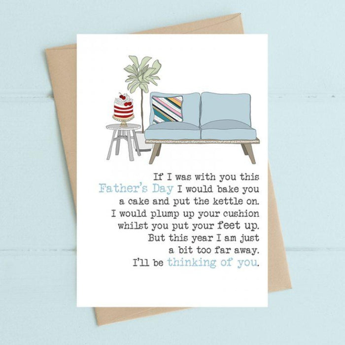 Dandelion Stationery Fathers Day Thinking Of You Card