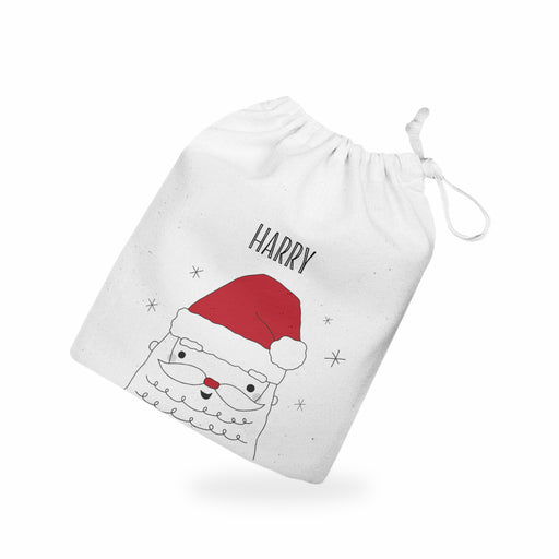 Personalised Father Christmas Treat Bag Eve Box