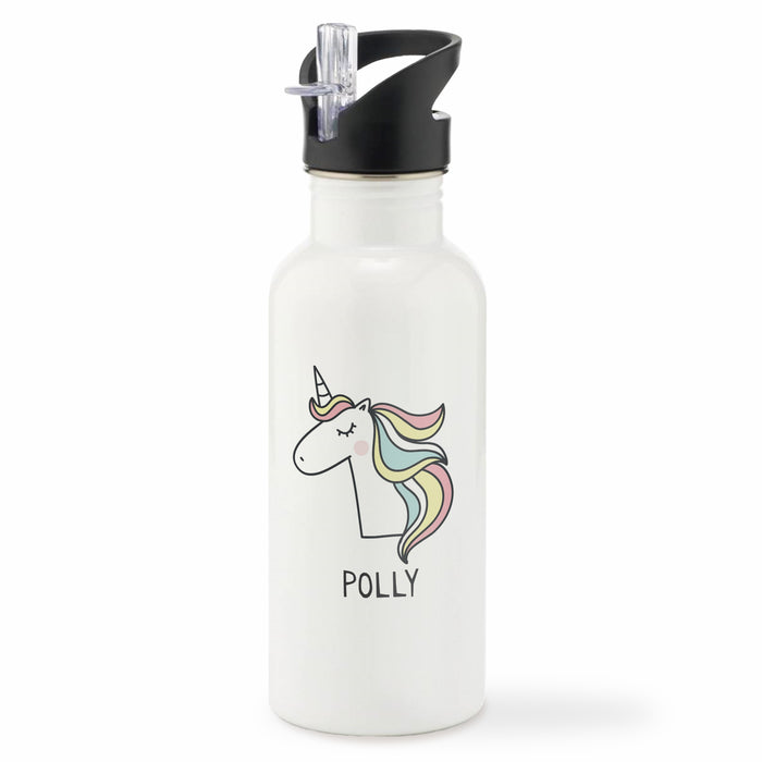 Children's Personalised Unicorn Water Bottle