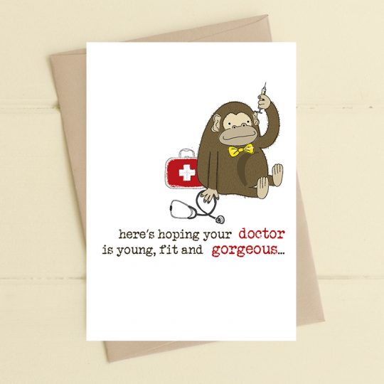 Gorgeous Doctor Card