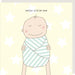 "Hello Little One" Yellow New Baby Card
