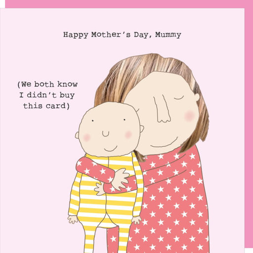 'Happy Mother's Day, Mummy' Baby Love Card from Rosie Made A Thing