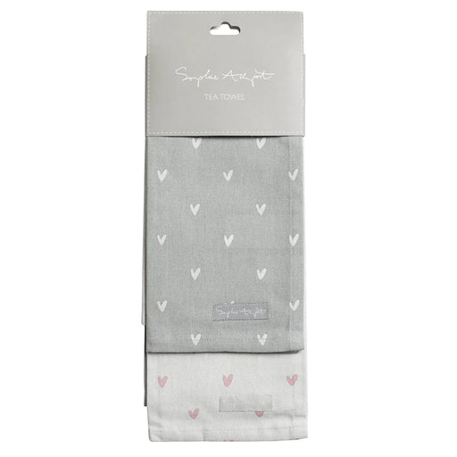 Sophie Allport Hearts Tea Towels