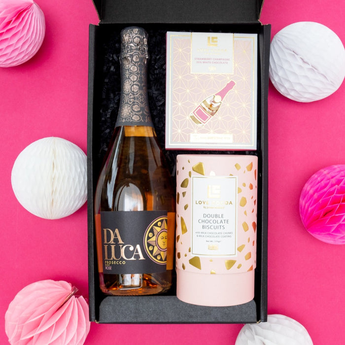 The Pink Prosecco And Treats Gift Box