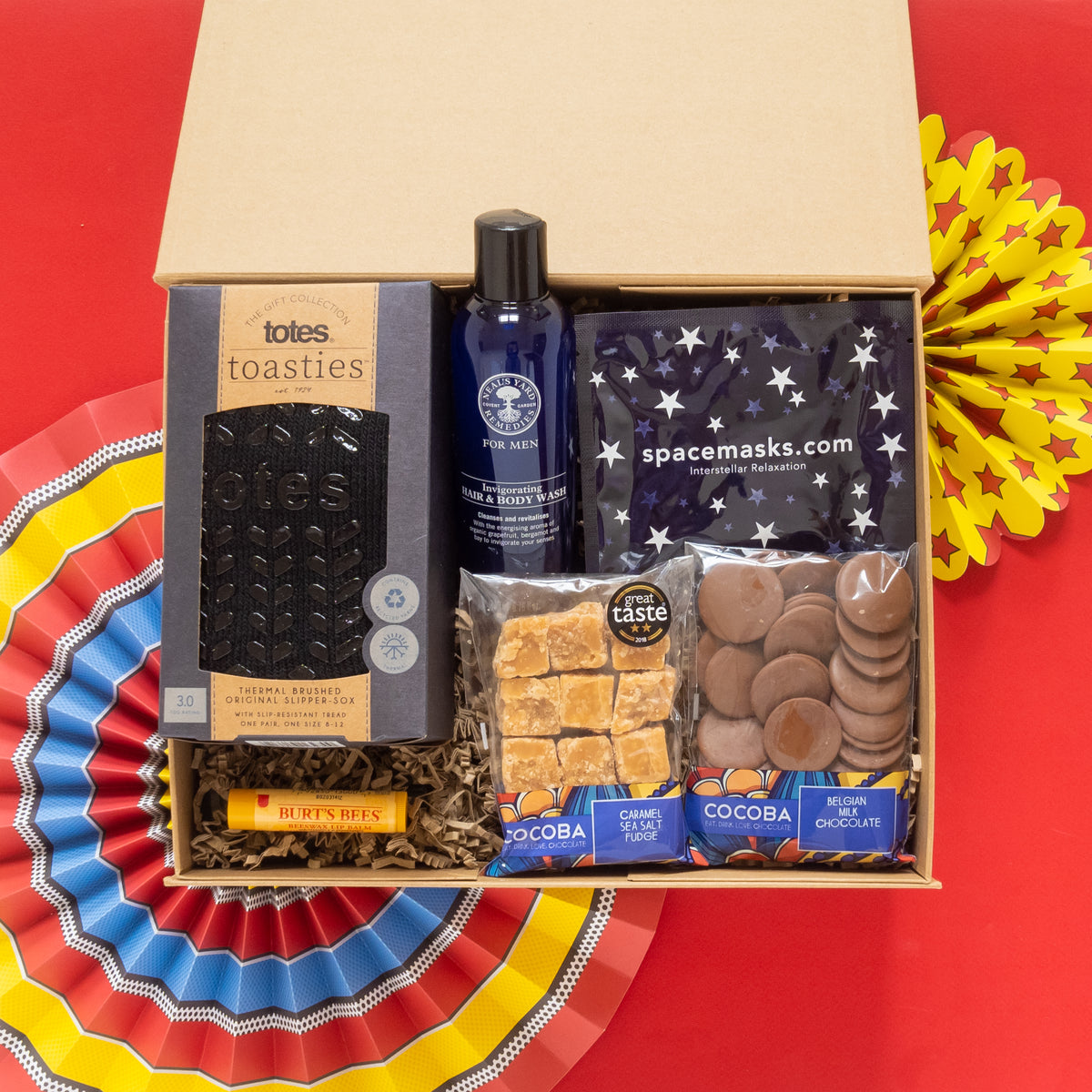 The Cosy Care Package Gift Box For Him — Not Another Bunch Of Flowers