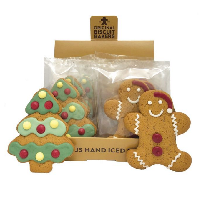 Iced Ginger Biscuit - Gingerbread Man or Gingerbread HouseIced Ginger Biscuit - Gingerbread Man or Christmas Tree