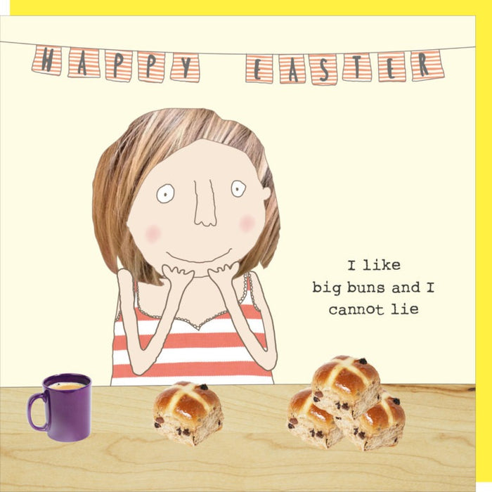 'I like big buns' Easter Card