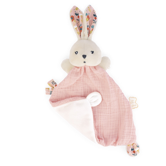 Kaloo Doudou Rabbit Comforter Pink