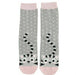 Ladies Bamboo Socks - Grey Kitty & Spots