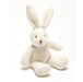 Organic Cotton Knitted White Bunny Rattle