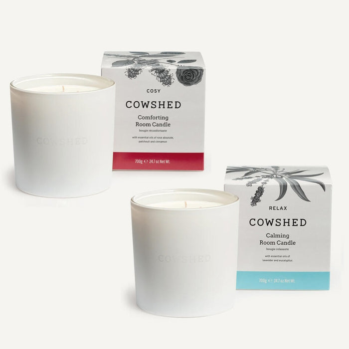 Cowshed Large Candle - Relax or Cosy