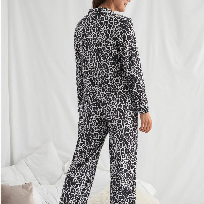 Leopard Print Bamboo Pyjama Set