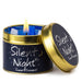 The Relaxing Care Package For Her Silent Night Candle Tin