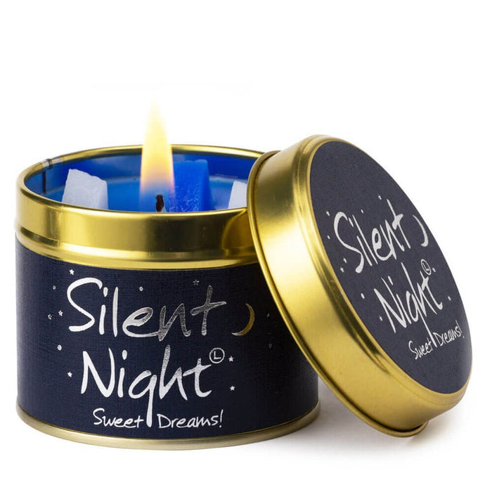 Silent Night Sweet Dreams Scented Candle Tin