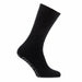 Totes Mens Thermal Slipper Socks - Black